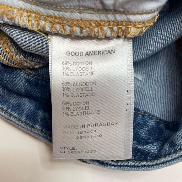 Good American Straight Leg Jeans Size 4/27 - Picture 8 of 11